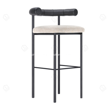 New design for barstool with backrest